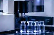 Analytical testing equipment illustration from the supplied design